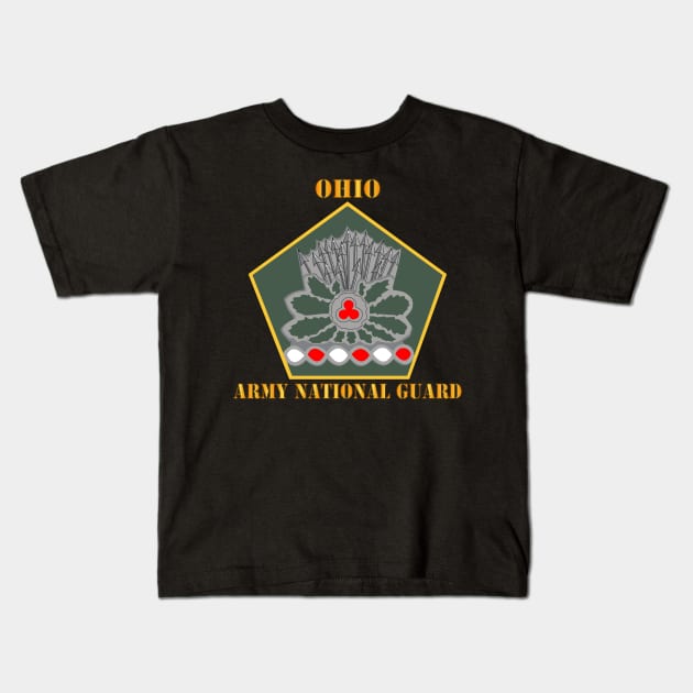 Ohio Army National Guard DUI Kids T-Shirt by twix123844